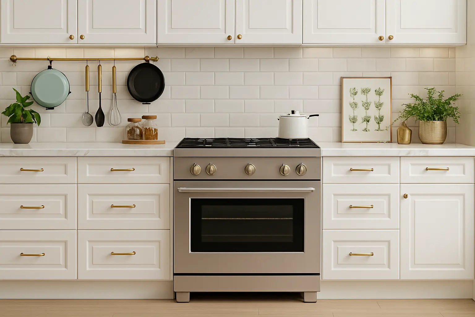 Fully assembled white shaker kitchen cabinets